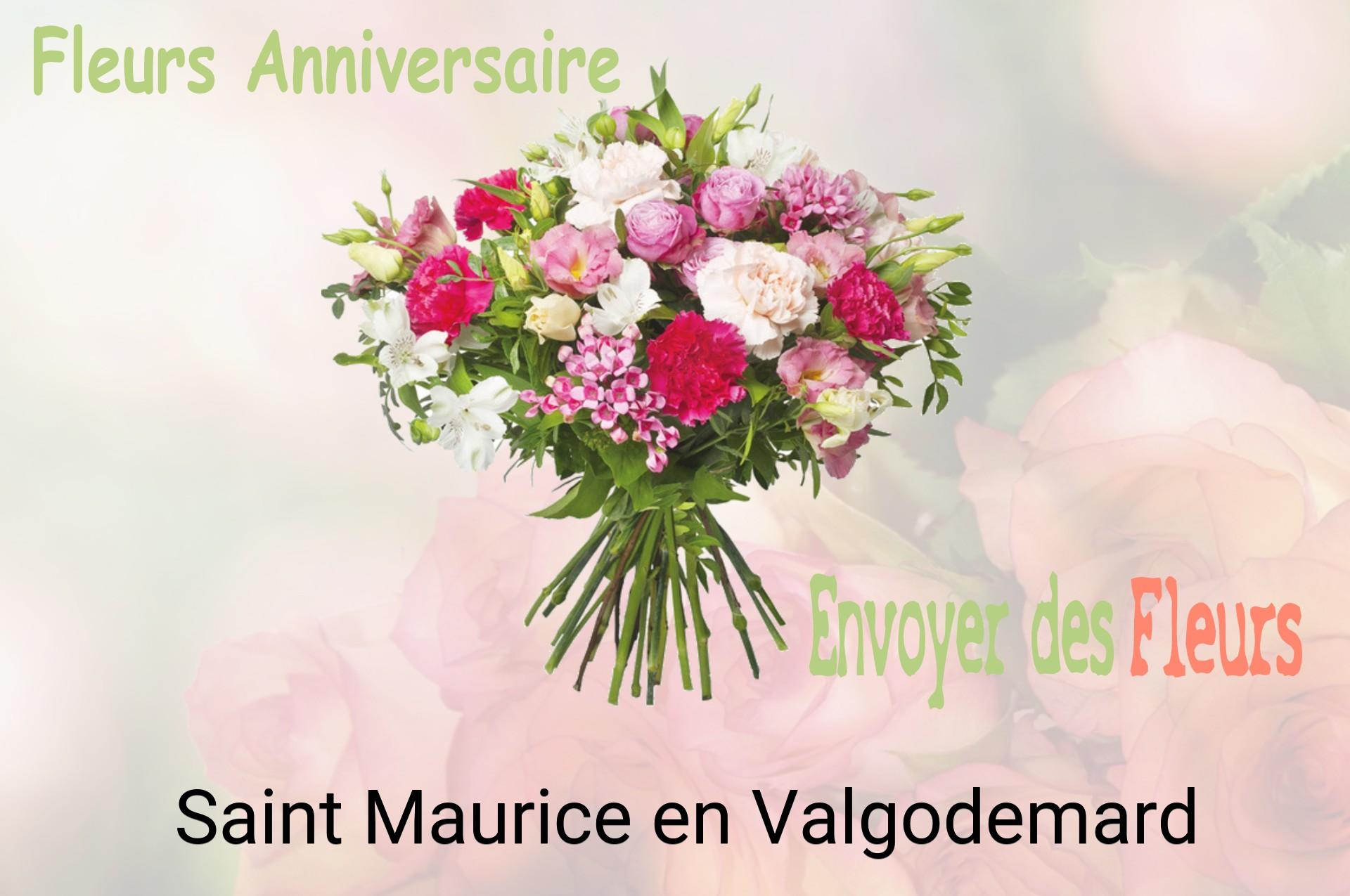 Bouquet de fleurs d’anniversaire livré à Saint-Maurice-en-Valgodemard